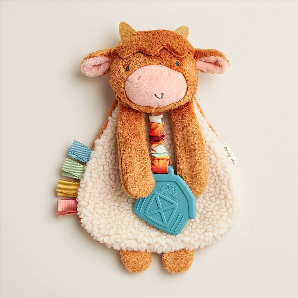 Itzy Friends Lovey™ Plush I Highland Cow