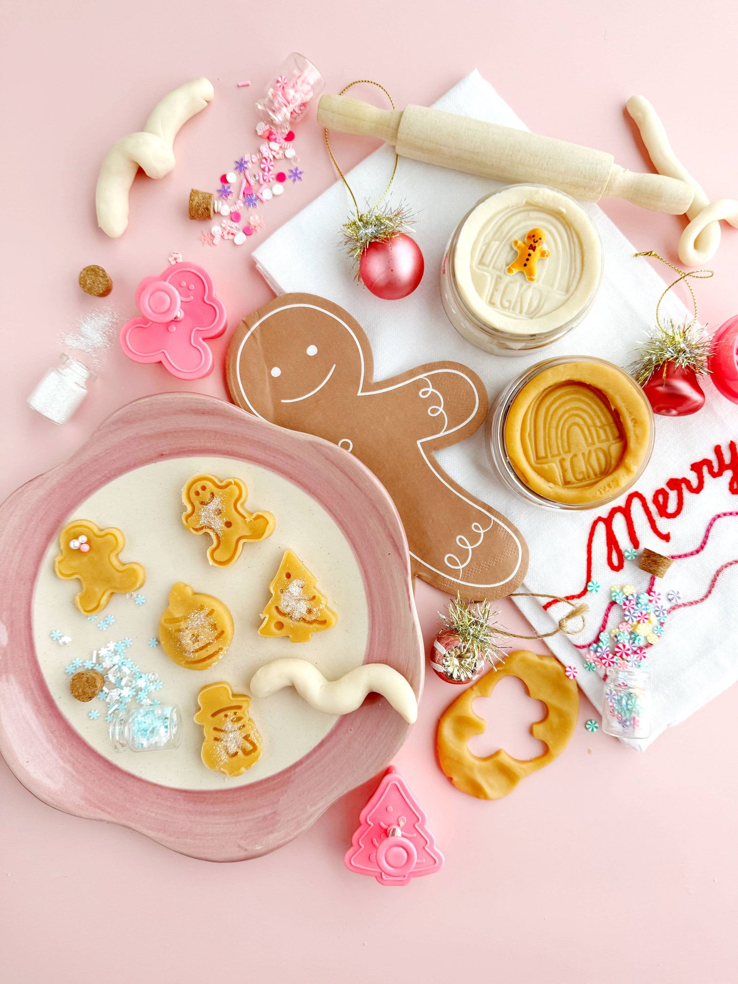 KidDough Play Kit I Holiday Cookies