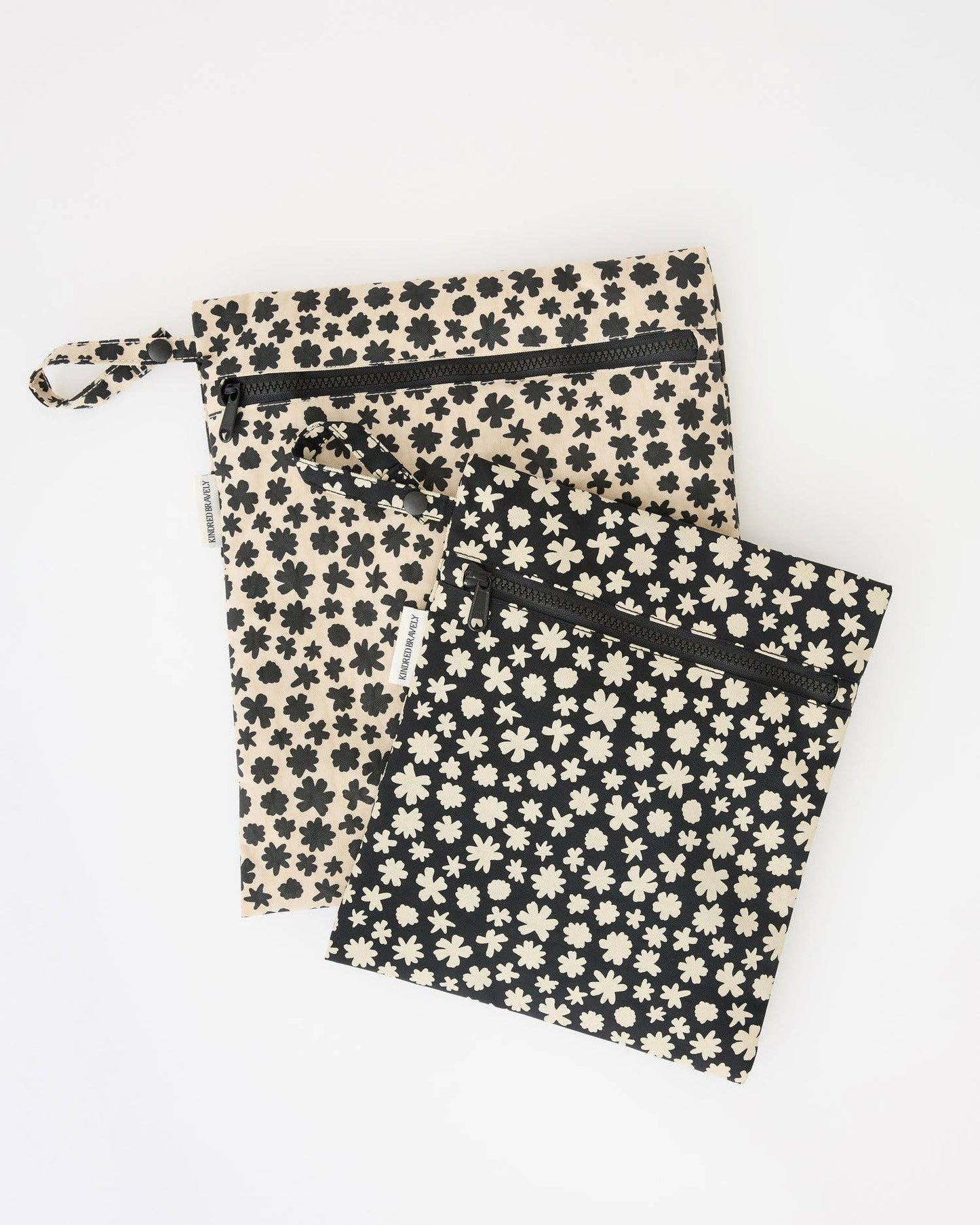 Wet/Dry Bag Set | Cream Chamomiles