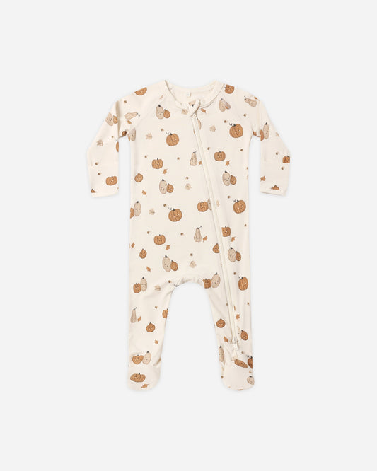 Bamboo Zip Footie | Harvest Friends