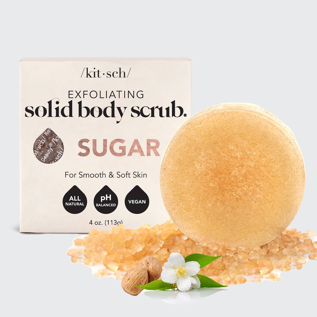 Exfoliating Body Scrub Bar | Sugar