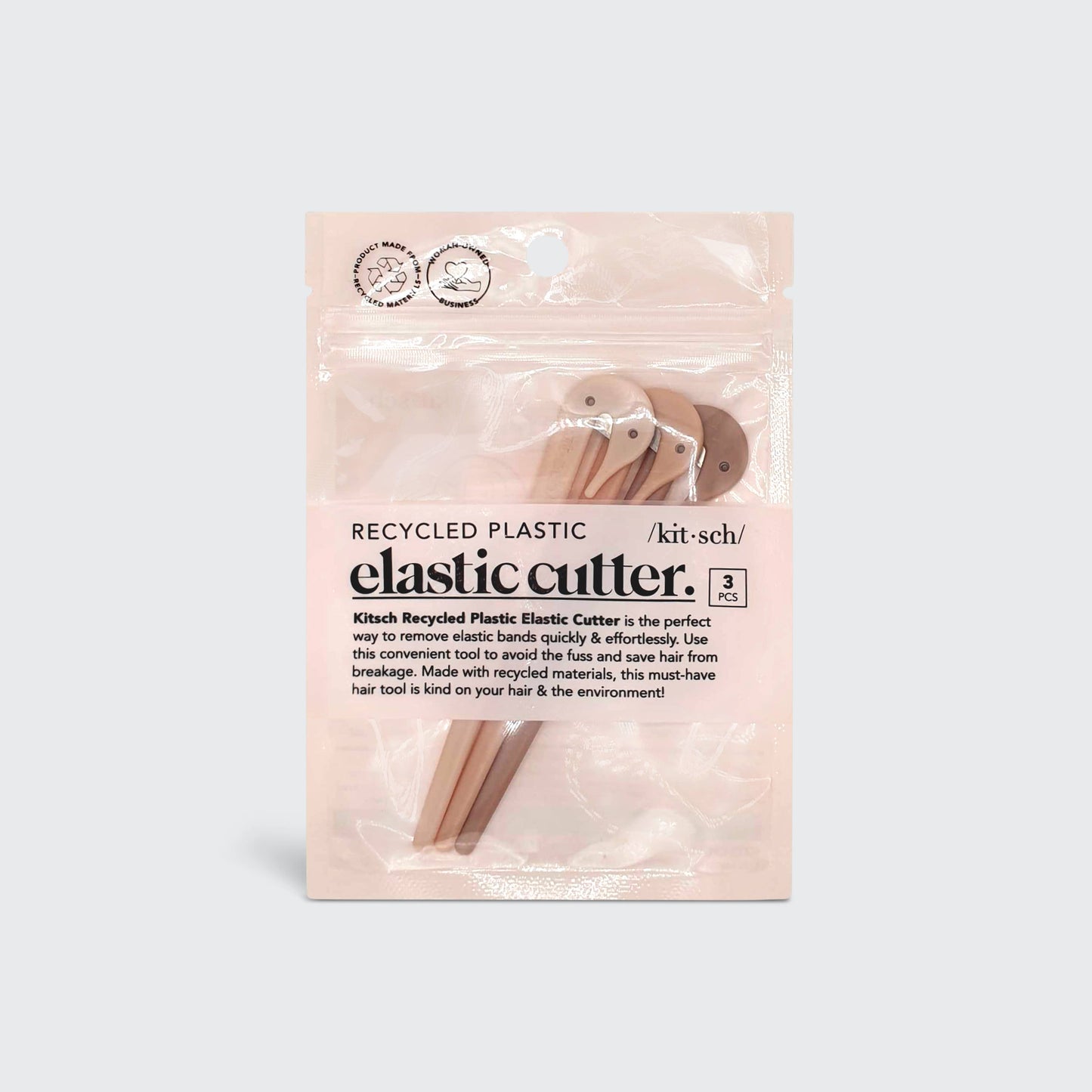 Eco-Friendly Elastic Cutters 3pc Set | Multi-coloured