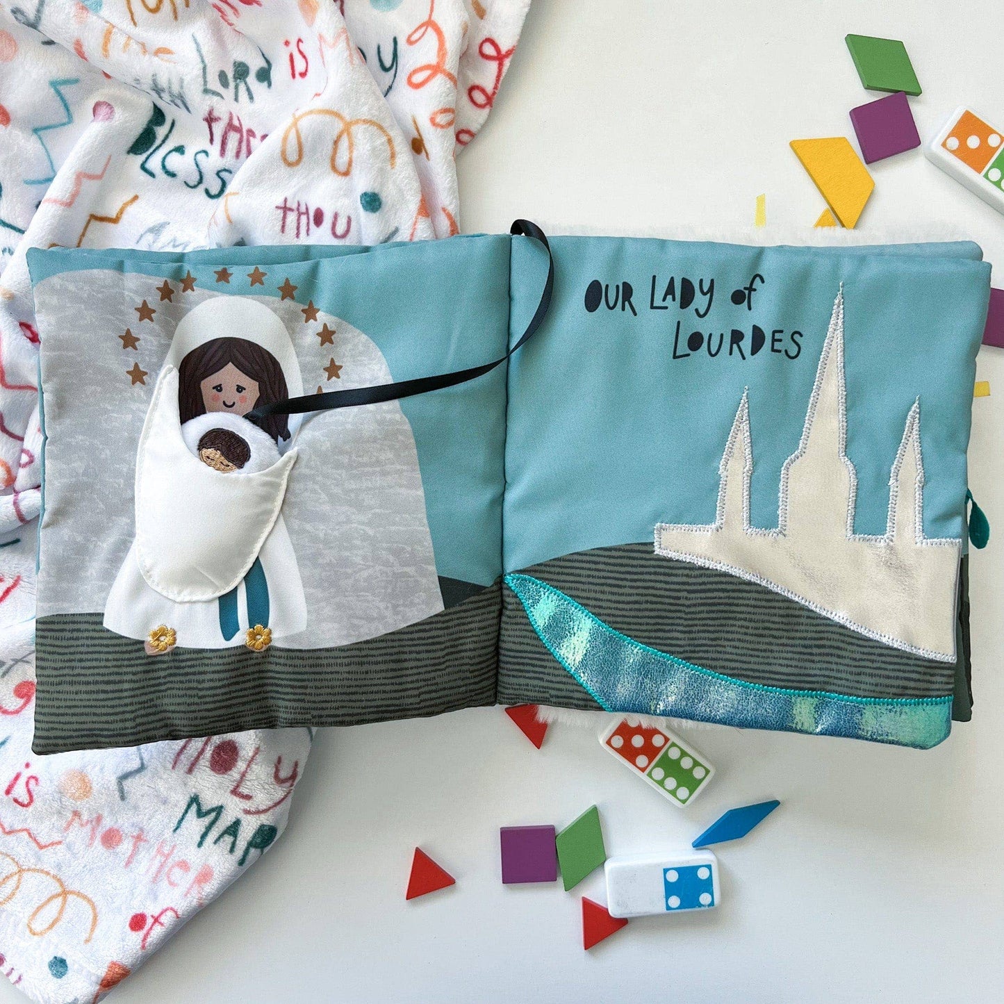 Mass Quiet Book | Wrapped in Mary's Mantle