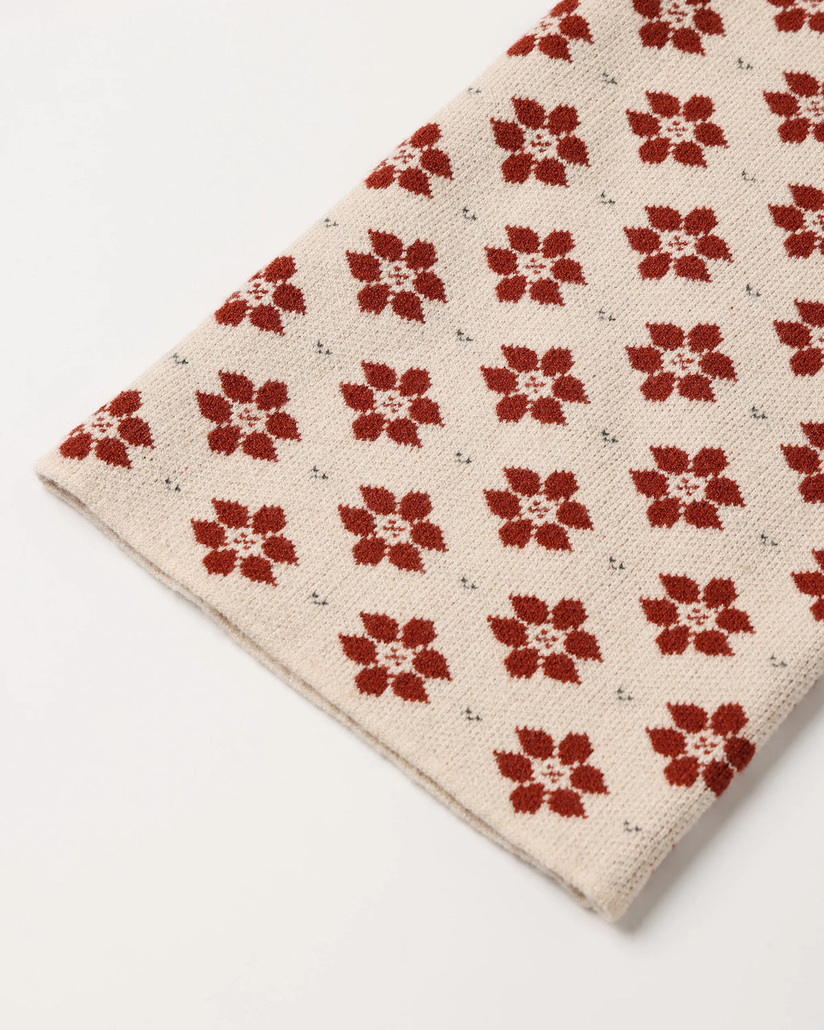 Jacquard Knit Set | Poinsettia