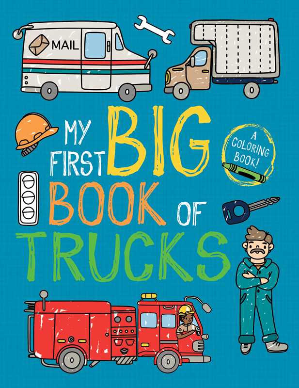 My First Big Coloring Book | Trucks