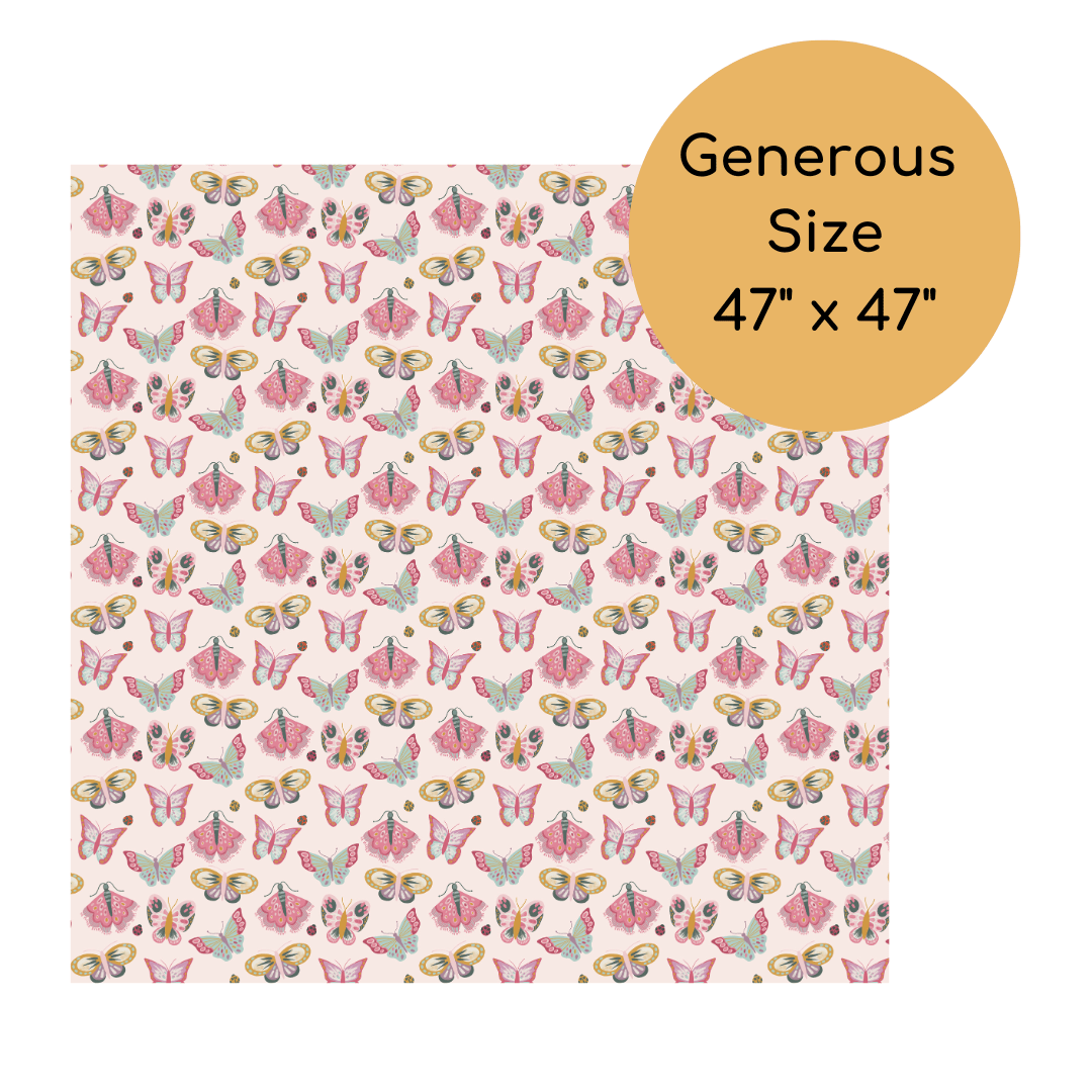 Baby Muslin Swaddle | Catholic Butterfly