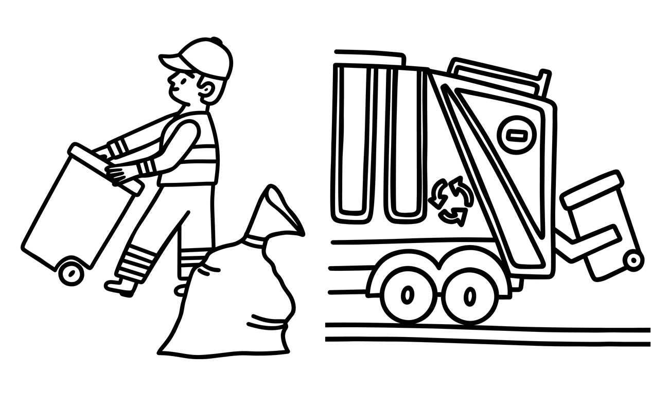 My First Big Coloring Book | Trucks