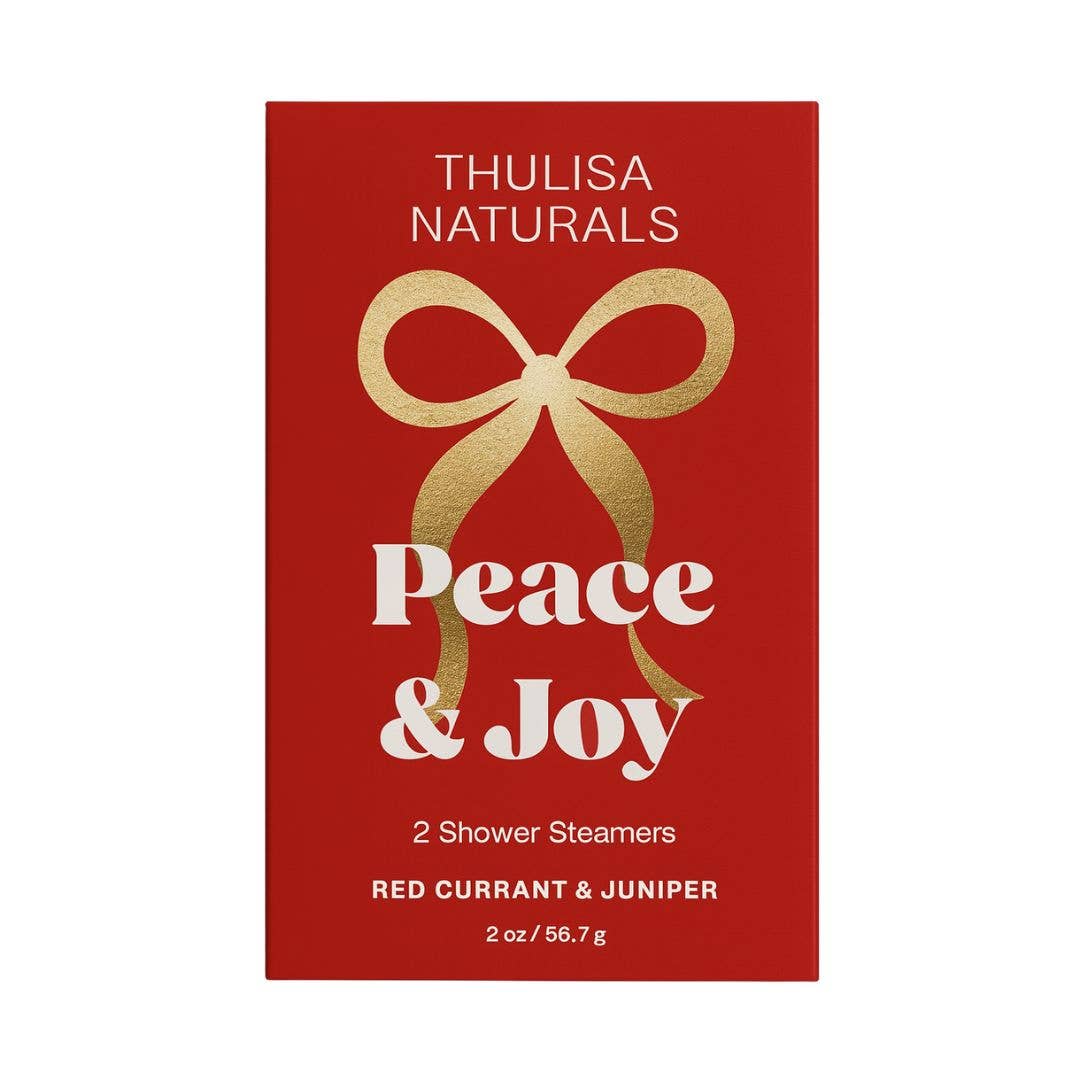 Shower Steamers Gift Set | Christmas Red Currant and Juniper