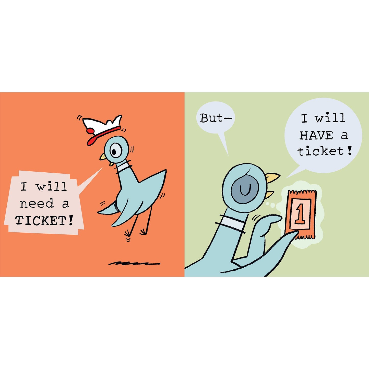 The Pigeon Will Ride the Roller Coaster!