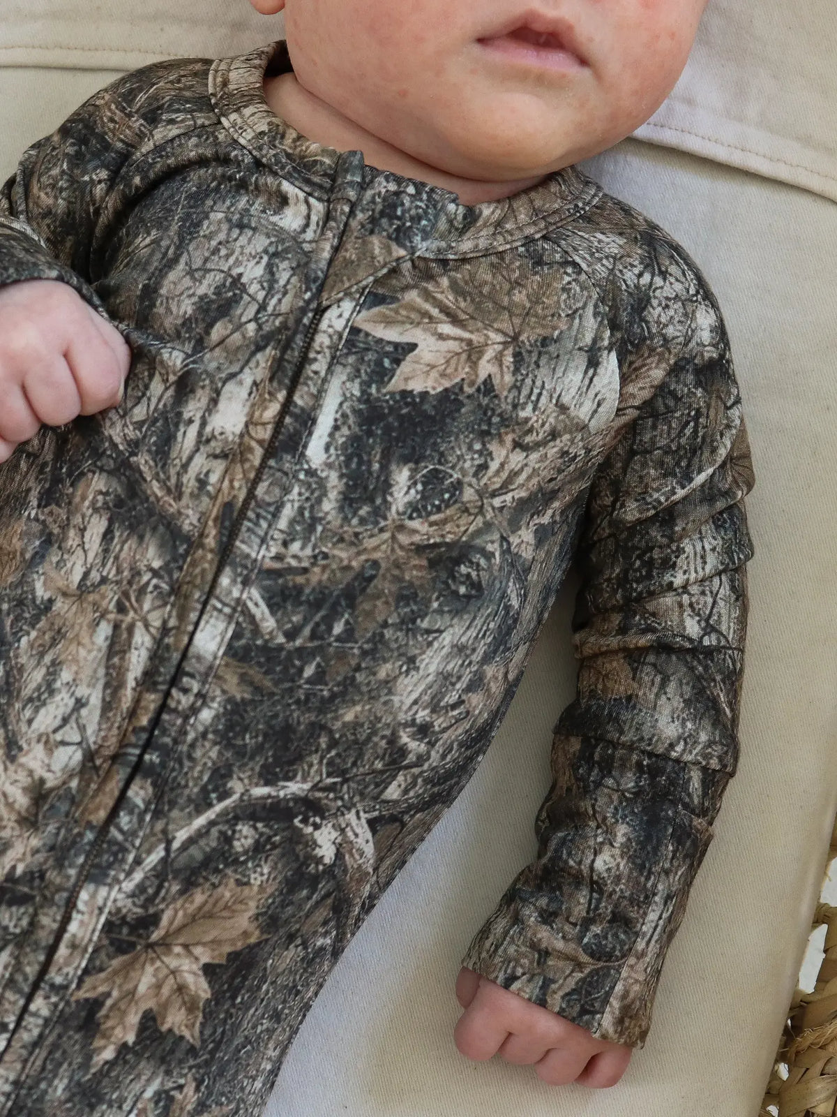 Zip Pajamas | Camo