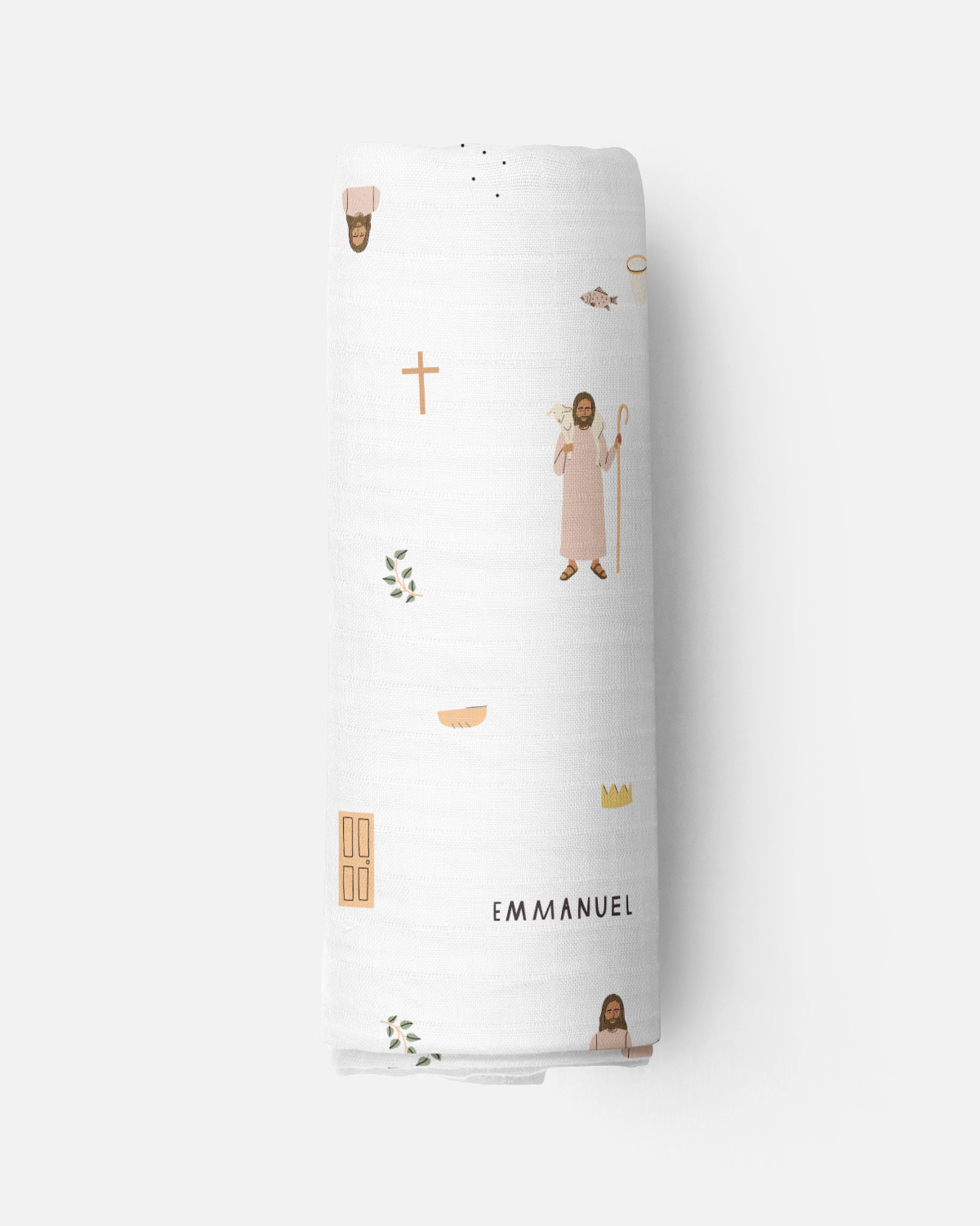 Muslin Swaddle I Jesus