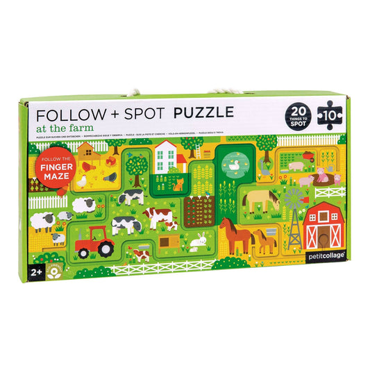 Follow + Spot Puzzle I At the Farm