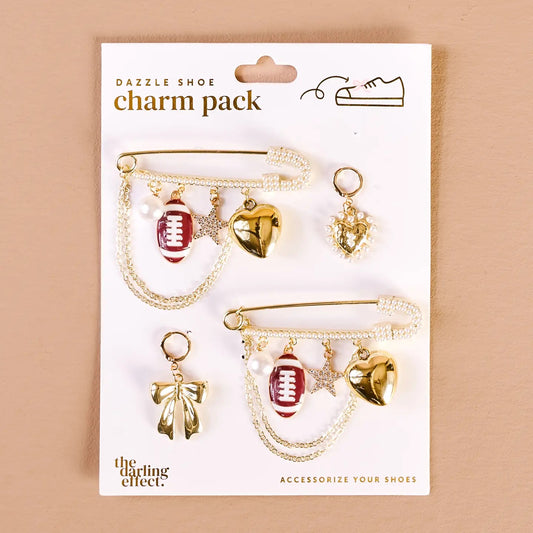 Dazzle Shoe Charm Pack | Tailgate Time