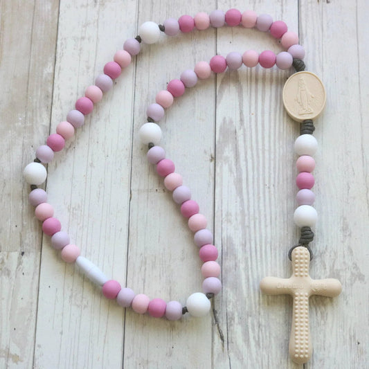 Silicone Rosary I Little Flower