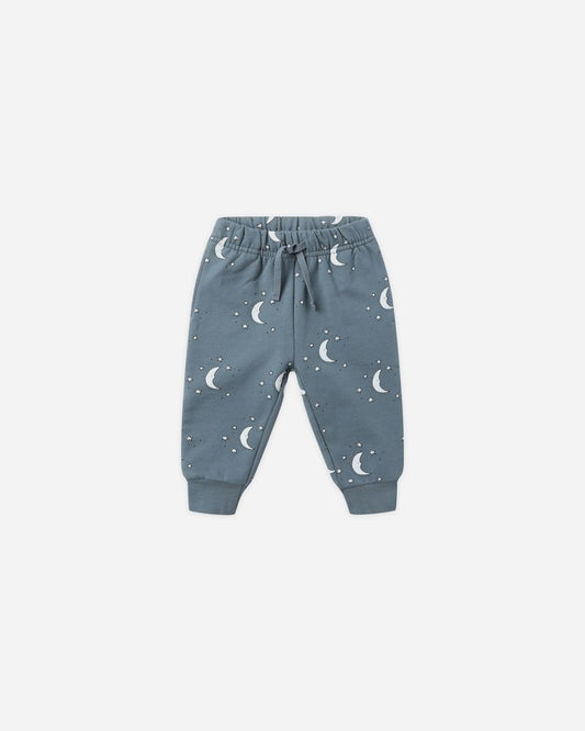 Relaxed Fleece Sweatpant | Silver Moons