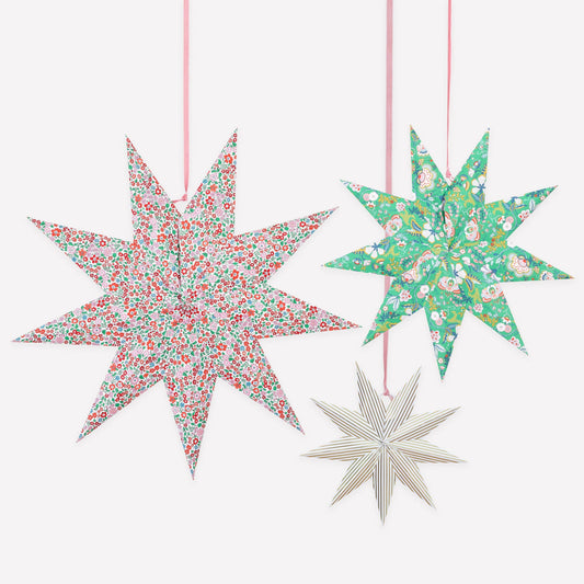 Meri Meri x Liberty | Star Decorations
