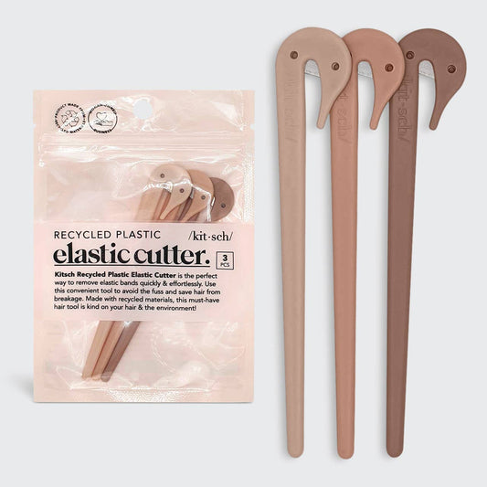 Eco-Friendly Elastic Cutters 3pc Set | Multi-coloured