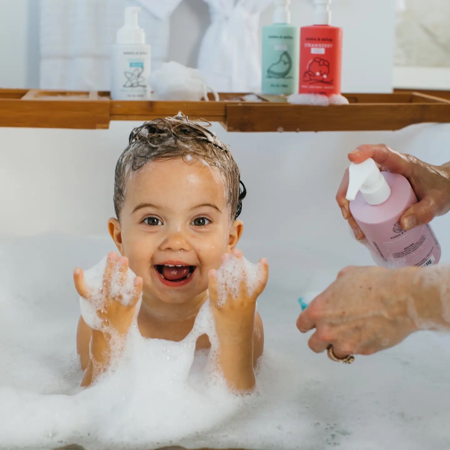 All-Natural Shampoo, Body Wash & Bubbles I Coconut