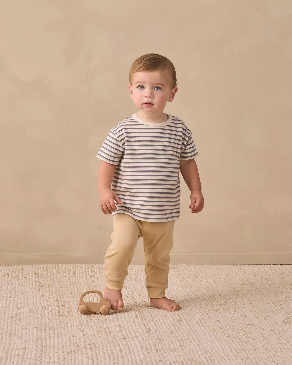Boxy Tee | Vintage Stripe