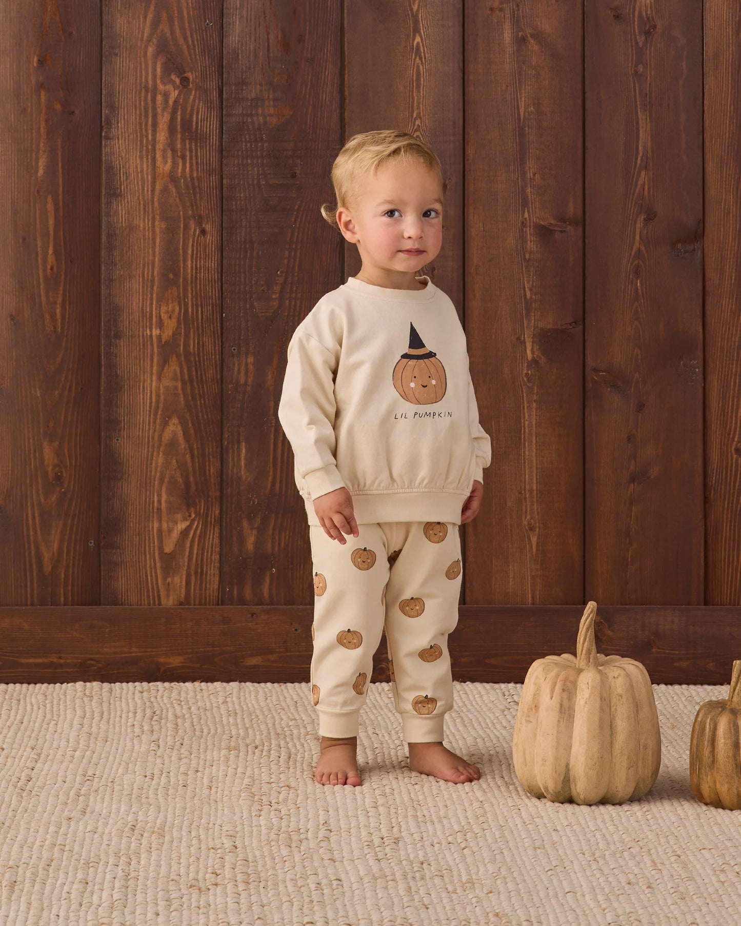Relaxes Fleece Sweatshirt | Lil Pumpkin