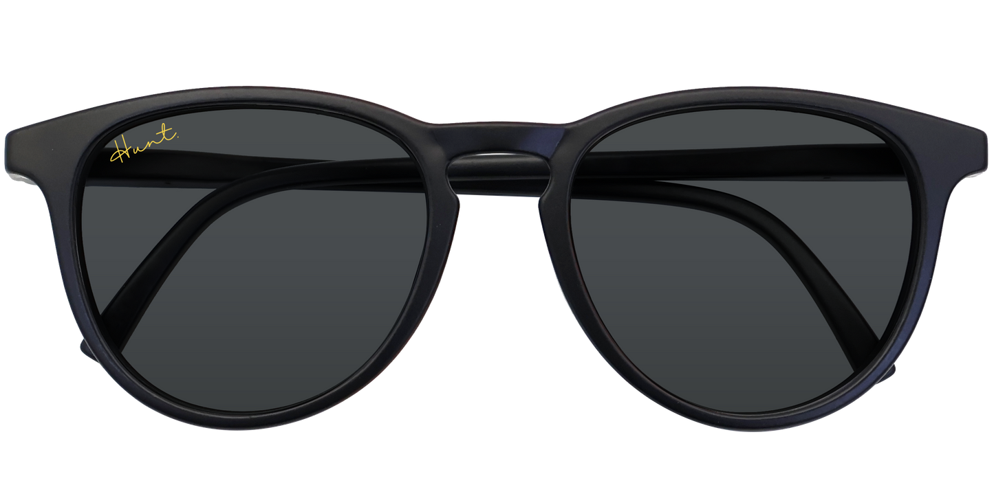 Kids Classic Midnight Black Sunglasses (3-7 Years)