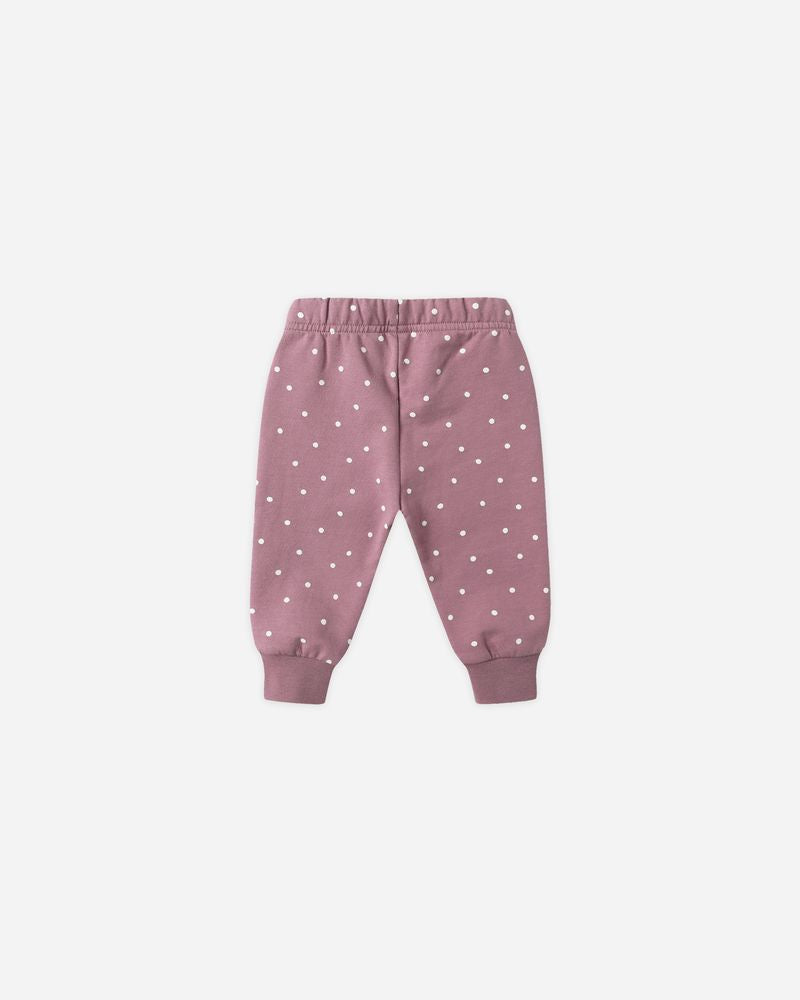 Relaxed Fleece Sweatpant | Polka Dot
