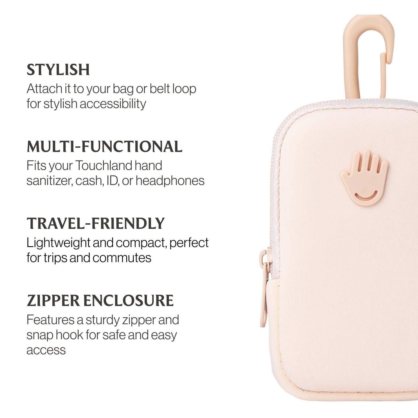 Touchette Pouch | Blush Pink