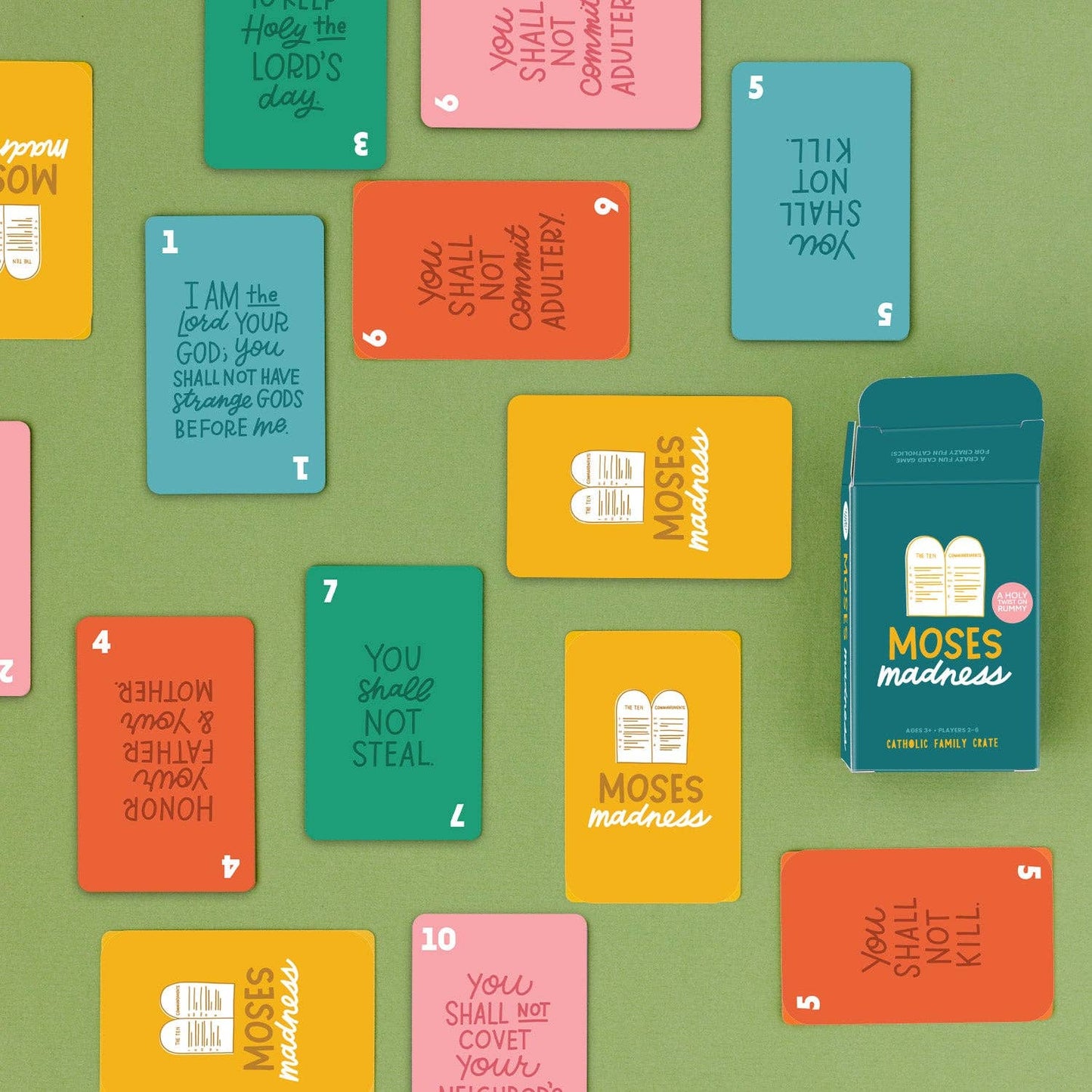 Moses Madness Card Game