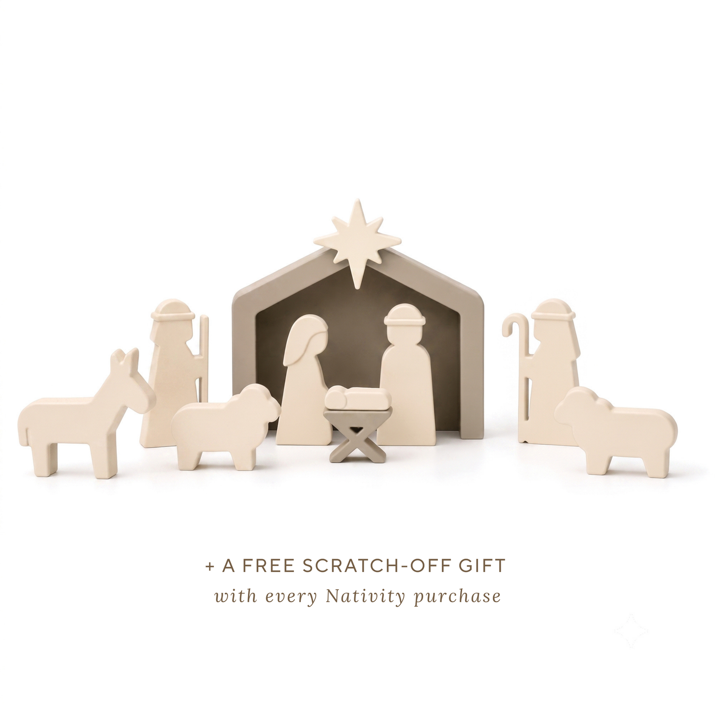 Silicone Nativity Playset: The Nativity Play Set