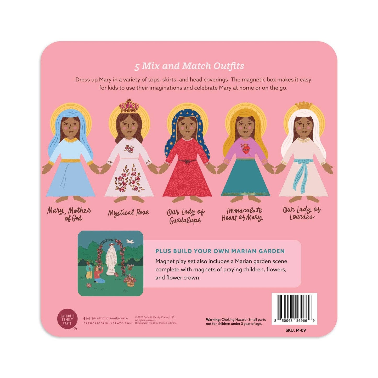 Magnet Playset | Dress Up Mary