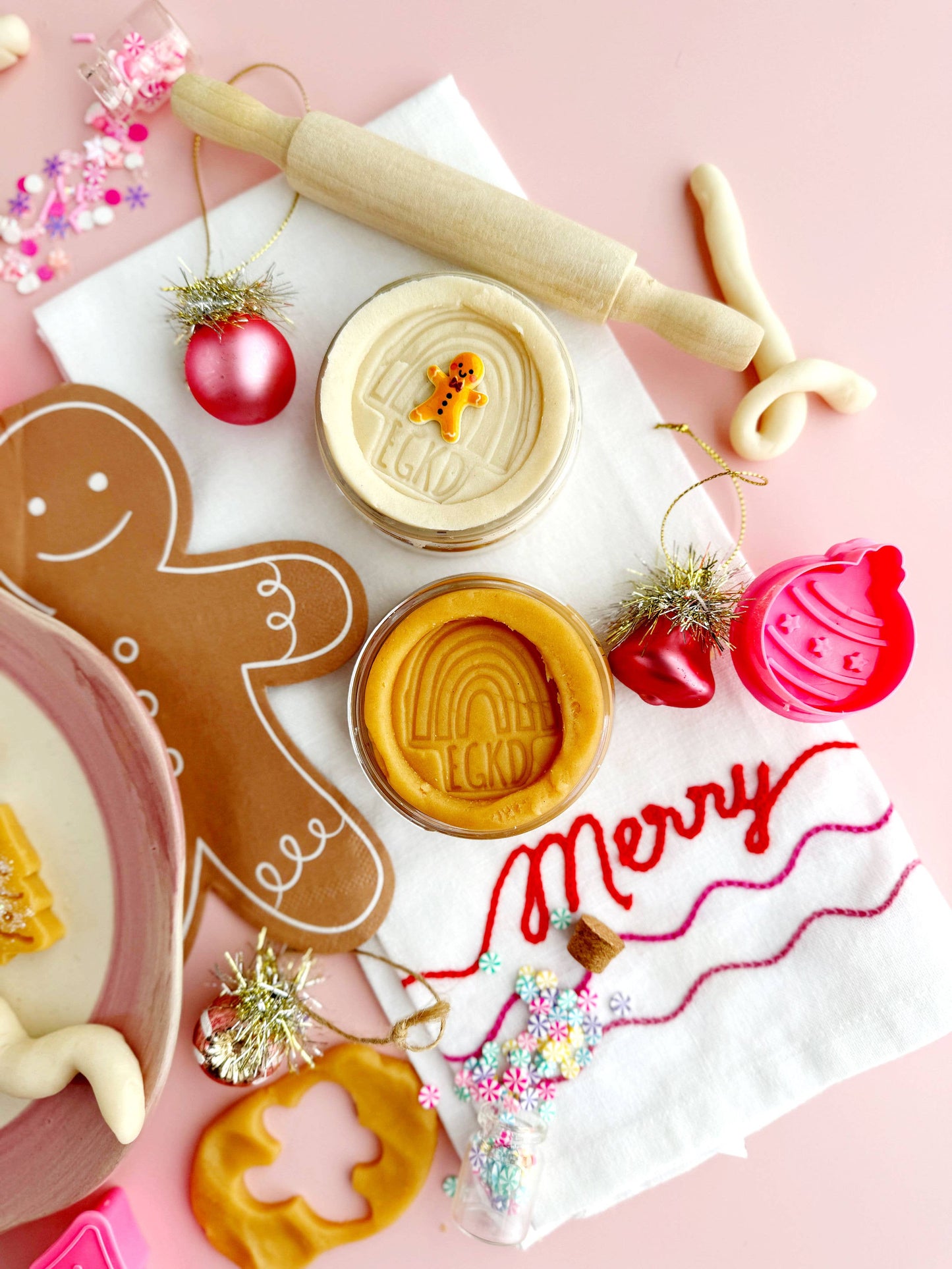 KidDough Play Kit I Holiday Cookies