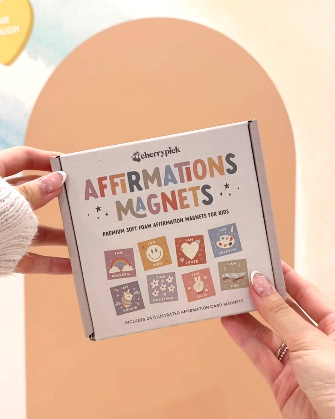 Soft Foam Magnets | Affirmations