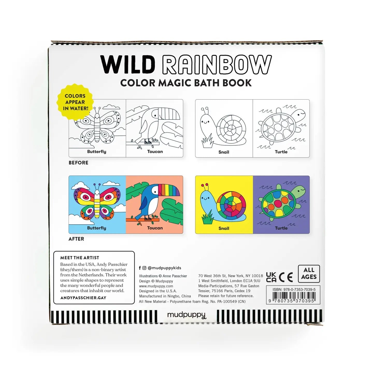 Magic Bath Book I Wild Rainbow