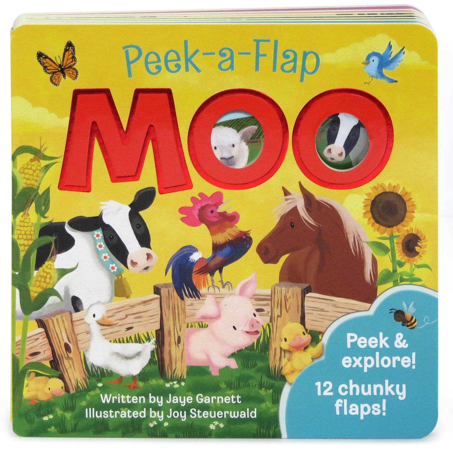 Peek-A-Flap Book I Moo