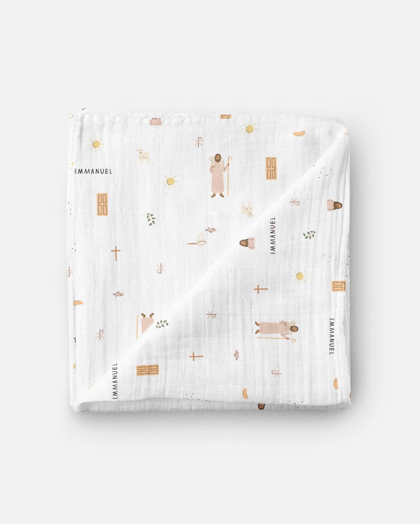 Muslin Swaddle I Jesus