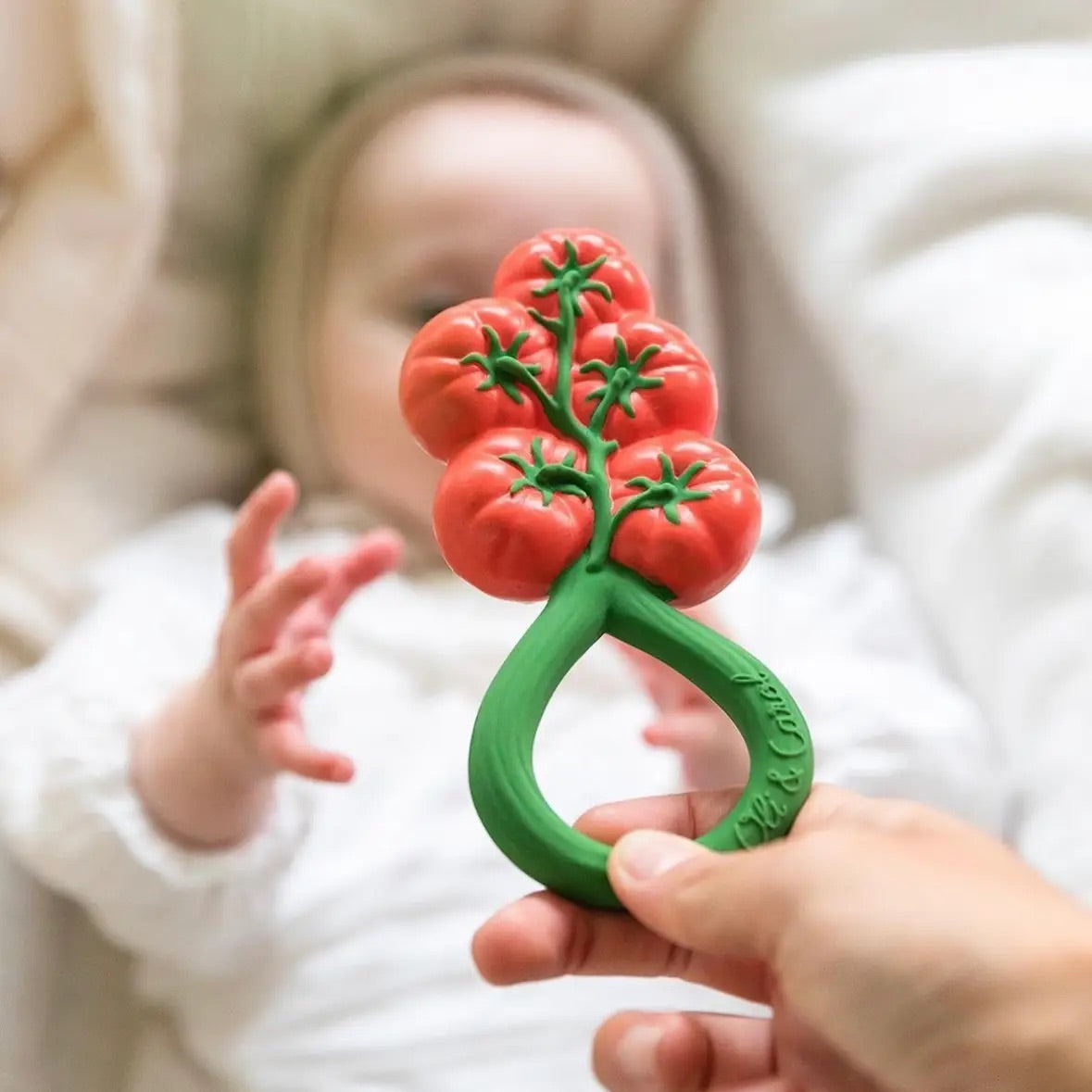 Tomato Rattle Toy