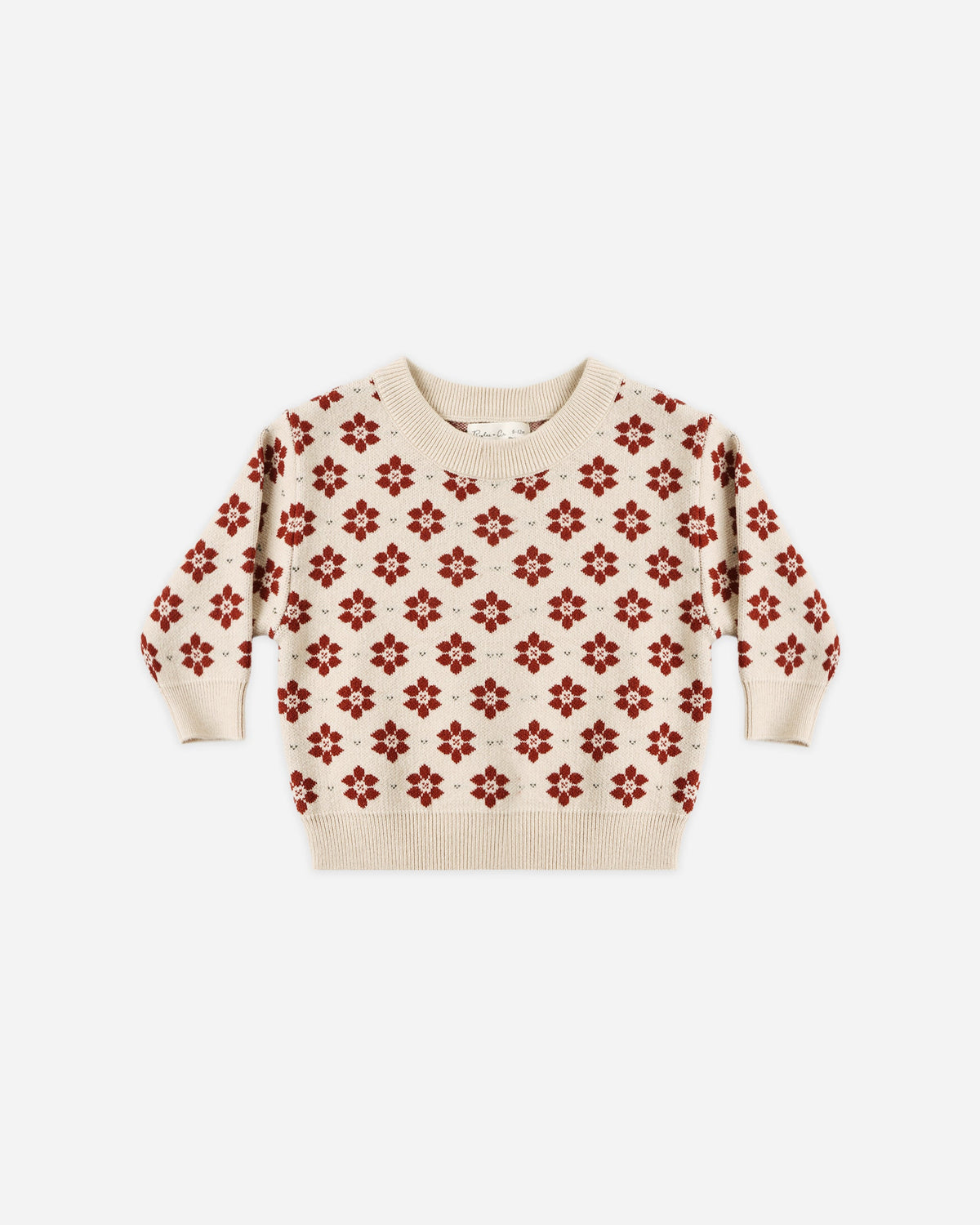 Knit Sweater | Poinsettia