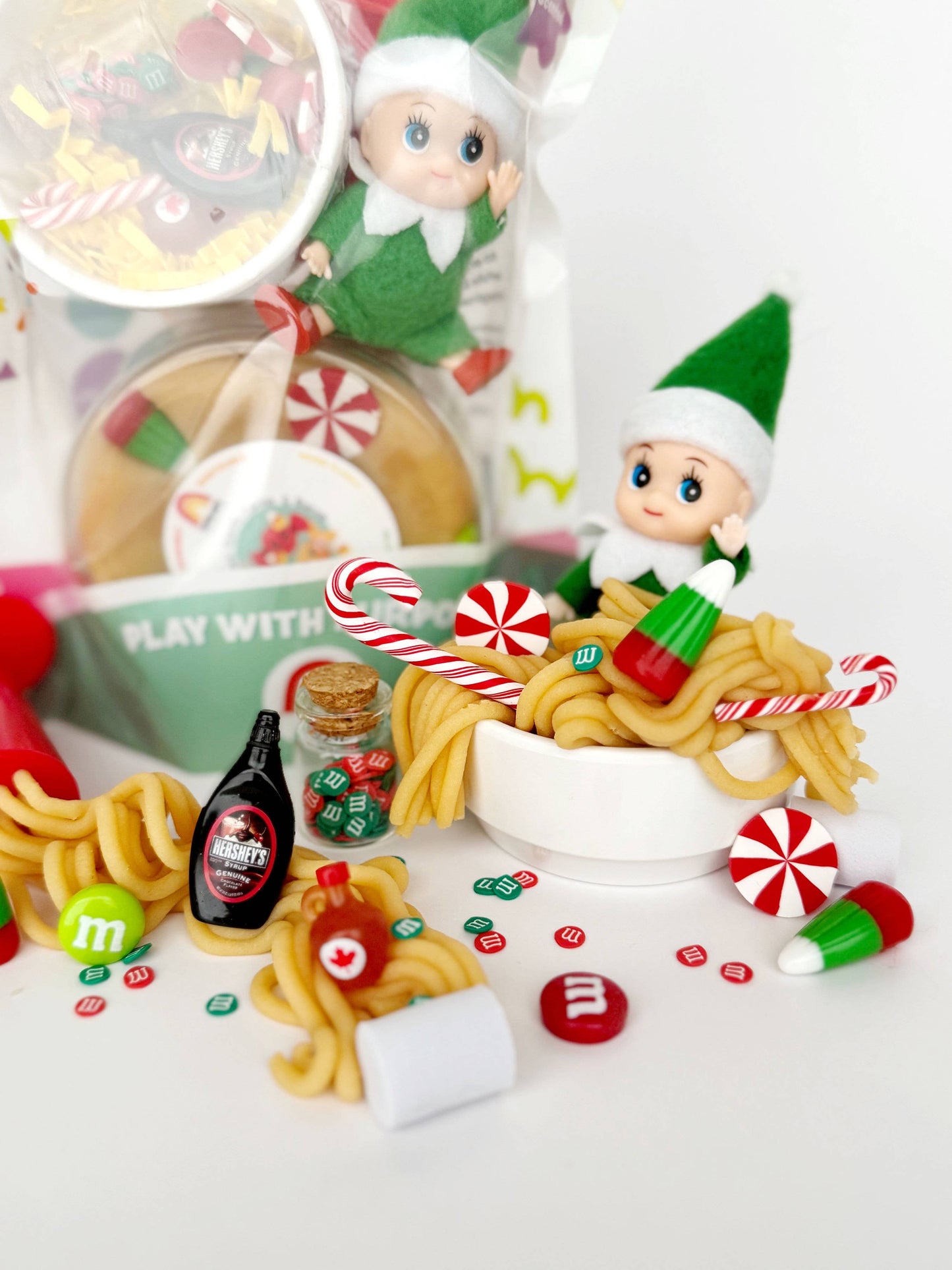 KidDough Play Kit I Elf Breakfast