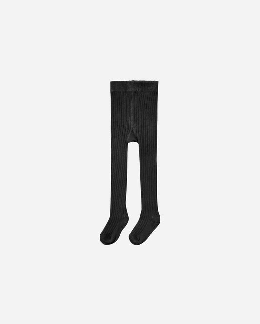 Ribbed Tights | Black