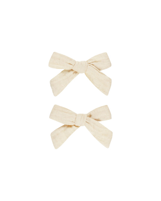 Bows, Set of 2 I Natural