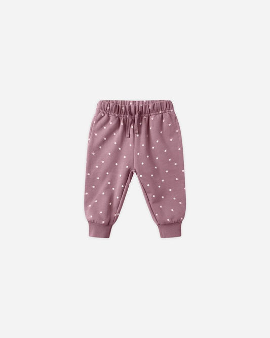 Relaxed Fleece Sweatpant | Polka Dot
