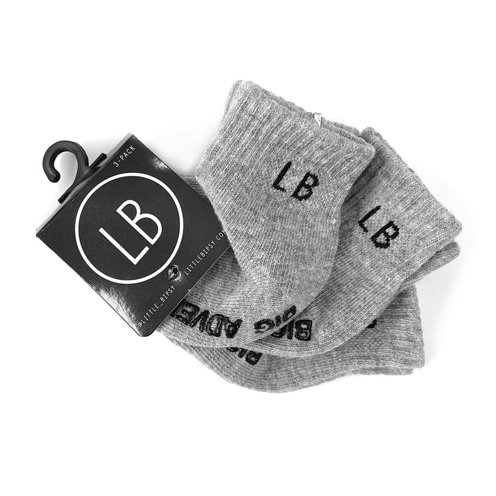 Sock 3 Pack I Grey