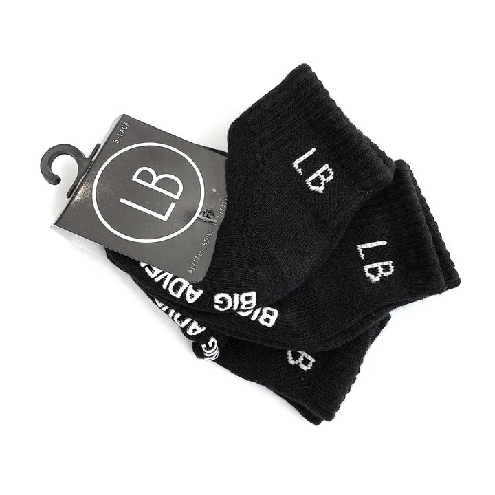 Sock 3 Pack I Black