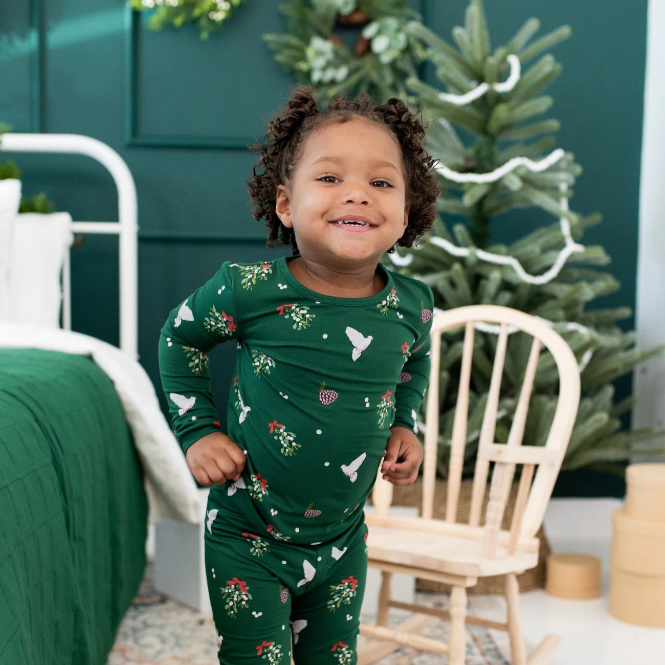 Toddler Pajama Set I Mistletoe