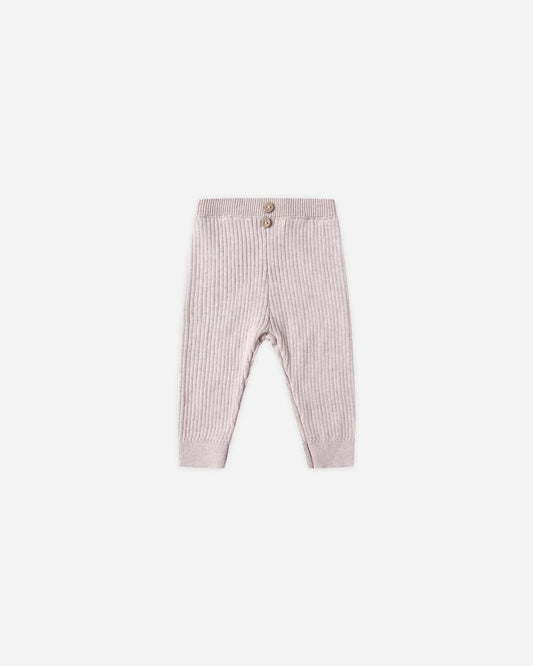Rib Knit Legging | Lilac