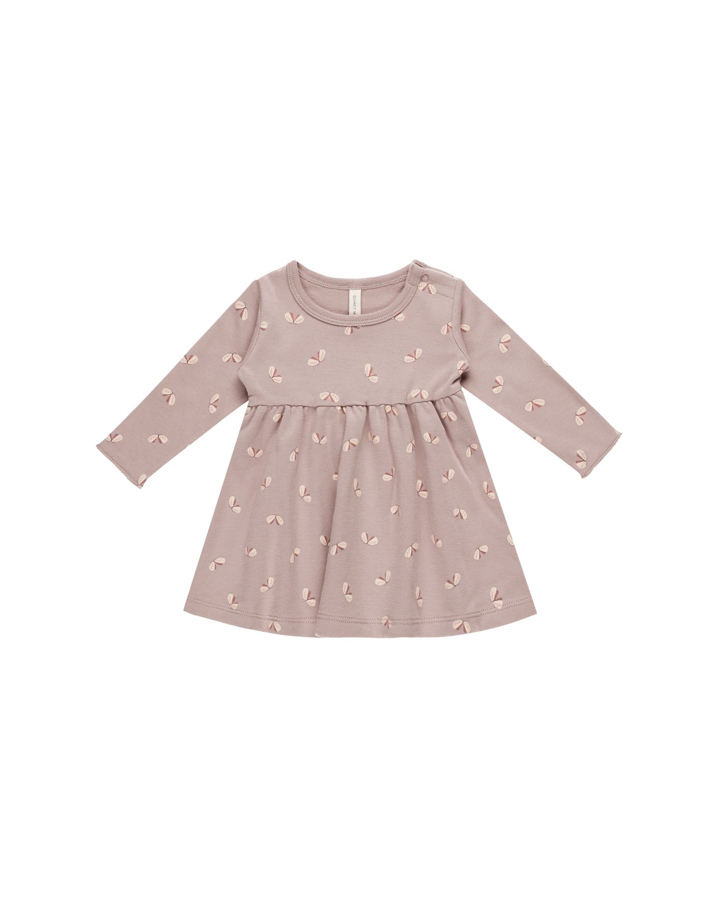 Long Sleeve Baby Dress I Butterflies