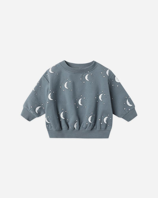 Relaxed Sweatshirt | Silver Moons