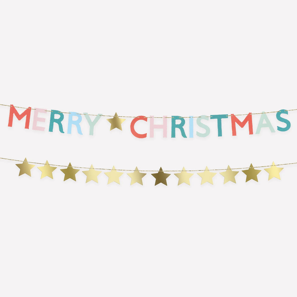 Mini Matchbox Garland Set | Merry Christmas