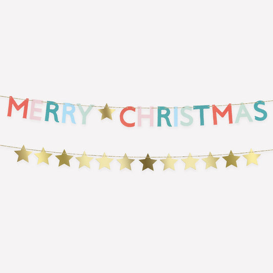 Mini Matchbox Garland Set | Merry Christmas