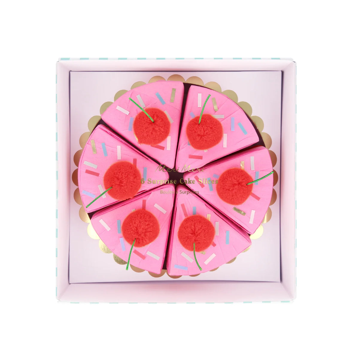 Surprise Cake Slices
